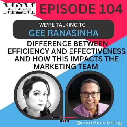 Published episode artwork for More 2 Marketing Podcast - Expert advice on marketing, product and all things business