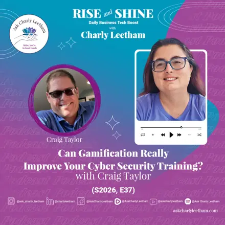Published episode artwork for Rise and Shine: Your Dose Of Business Tech Inspiration