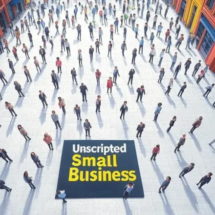 Published episode artwork for Unscripted Small Business